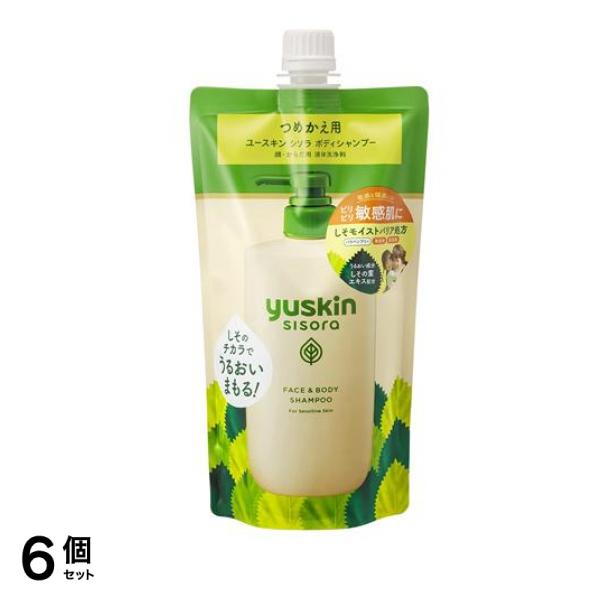 ユースキン シソラ ボディシャンプー 詰め替え用 400mL 6個セット