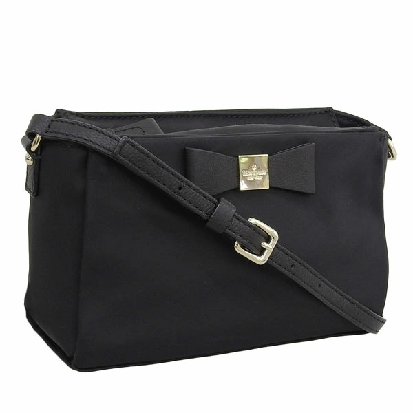 ケイトスペードニューヨーク ショルダーバッグ レディース バッグ ブラック アウトレット kate spade new york renny drive nylon sienna pxru5687