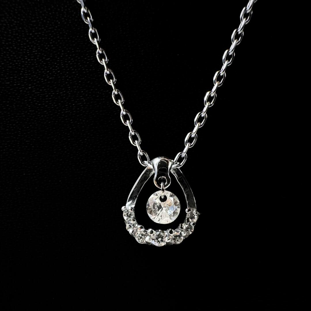 正規品 ナチュラルピュア ネックレス レディース ウィングピュア ペンダント シンプル 上品 シルバーカラー ノンアレルギー サージカルステンレス ステンレス 金属アレルギー 対応 結婚式 結婚記念日