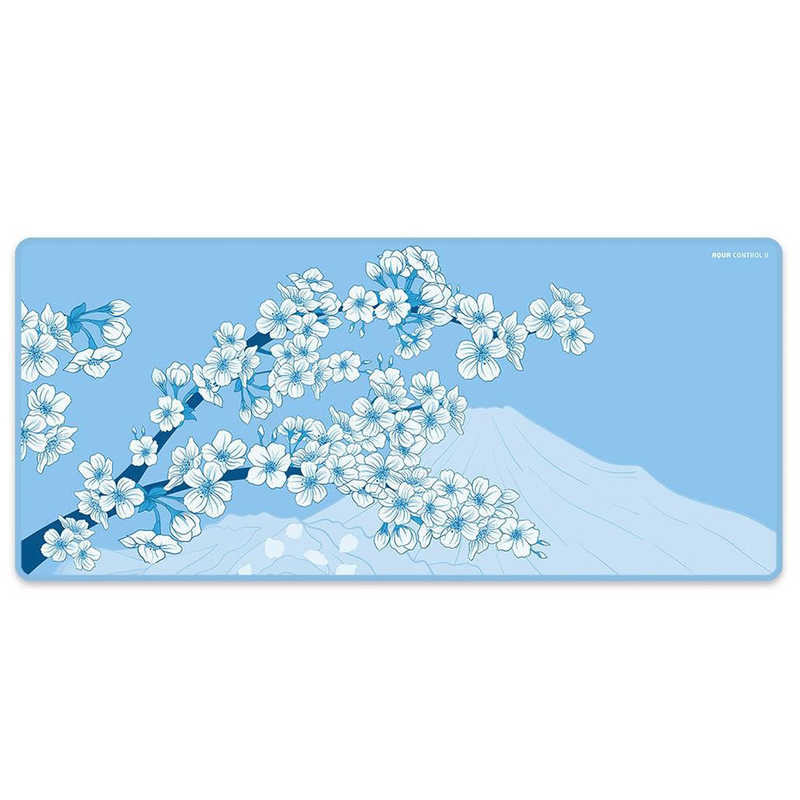 X-raypad　ゲーミングマウスパッド [900x400x4mm] Aqua Control II(XXLサイズ) Sakura Blue　AQ2SAKURABLUEXXL