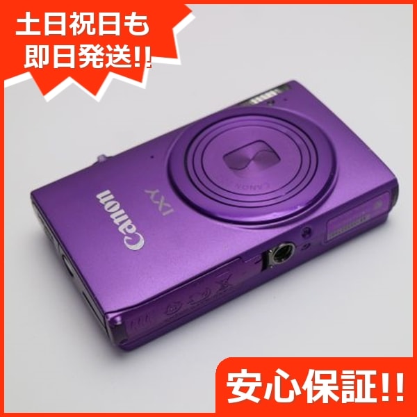美品 IXY 430F パープル デジカメ Canon 113
