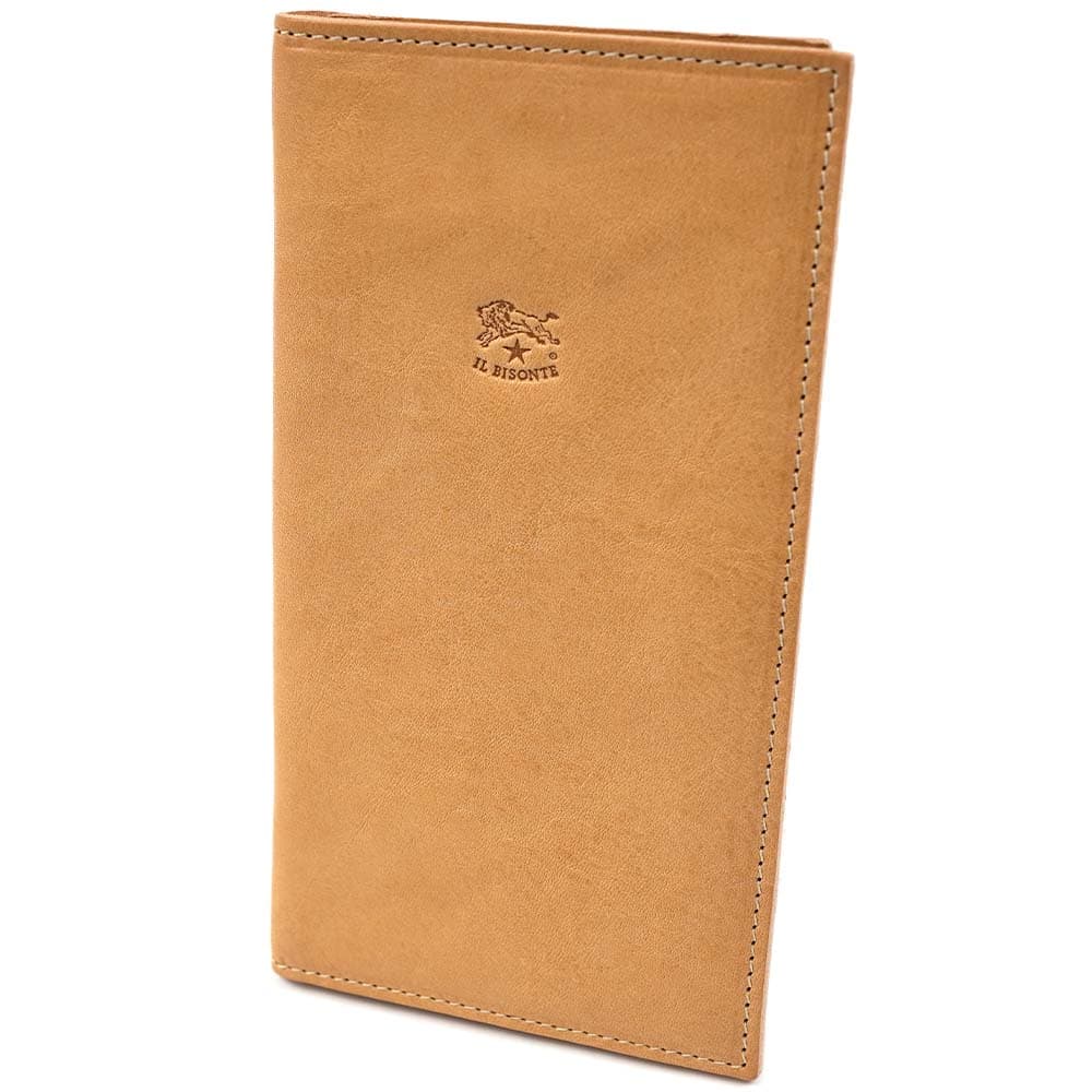 イルビゾンテ 財布 長財布 二つ折り 小銭入れ付き ナチュラル NATURAL IL BISONTE SMW043-PV0005-NA106