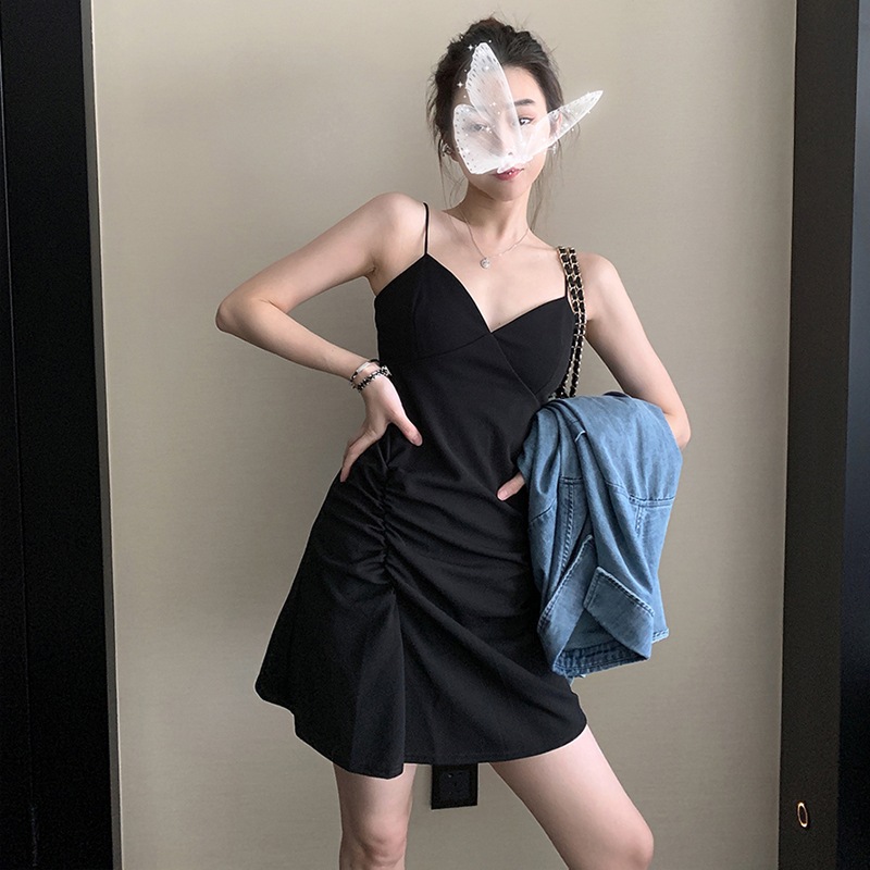 ドレス ワンピース ワンピドレス ミニ ミニ丈 ショート ショート丈 袖なし ノースリーブ キャミソール 襟なし Aライン かわいい 大人可愛い きれいめ おしゃれ お洒落 大人可愛い 大人女子