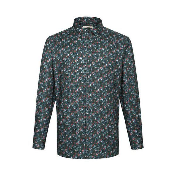 起毛レーヨン混紡プリントカジュアルシャツ レギュラーフィット___DLW1SHCL170E1