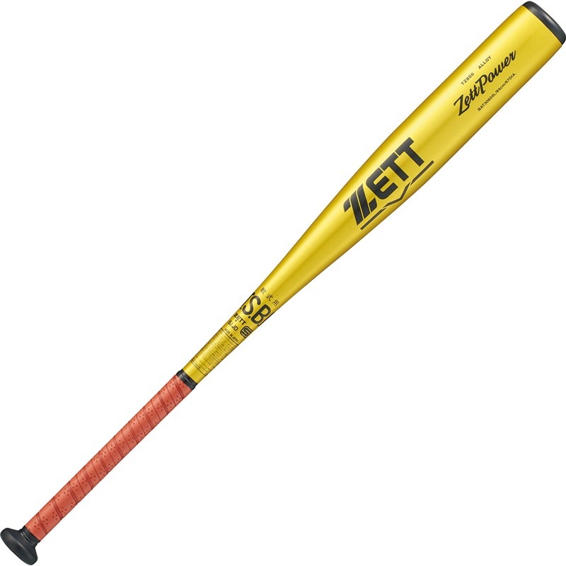 軟式アルミバット ゼットパワー 野球ソフトバット軟式アルミ (bat30604l-5301)26SS