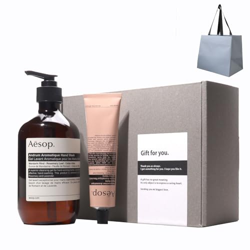 セット品 イソップ Aesop ギフト セット アンドラム レスレクション アロマティック ハンドクリーム ハンドバーム 75ml アンドラム ハンドウォッシュ 500ml メンズ レディース ブラン