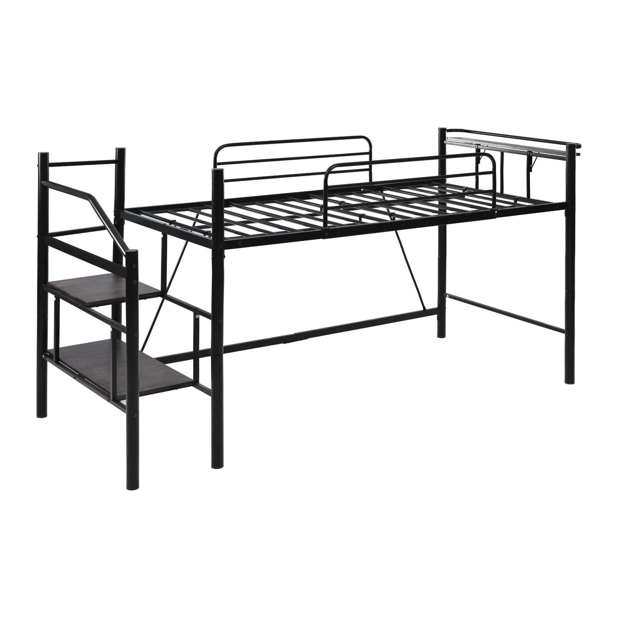 【国内発送&送·料·無·料】【パイプ床板・Sシングル】ロフトベッド パイプベッド シングル 耐荷重150kg 高さ130cm ハイベッド ロフトベッドロータイプ 棚 収納 北欧風 大人 一人暮らし 子 29,042円