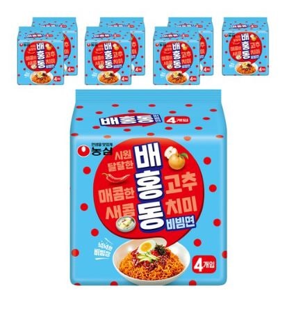 農心 ベホンドン ビビン麺 137g 32個/ 韓国直送