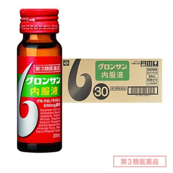 第３類医薬品 レック グロンサン内服液 20mL× 180瓶 (30本入×6) 20,515円