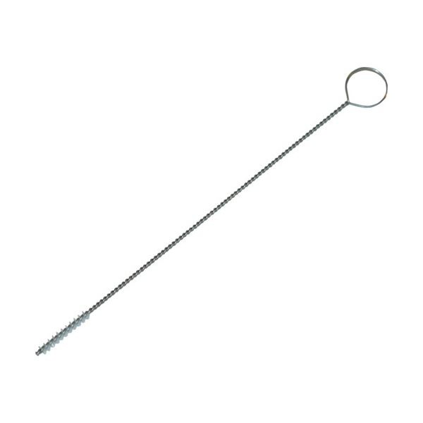 （まとめ）TRUSCO 小径パイプブラシ2.5mm HACCP対応 イエロー TMPB-2.5-Y 1本5セット