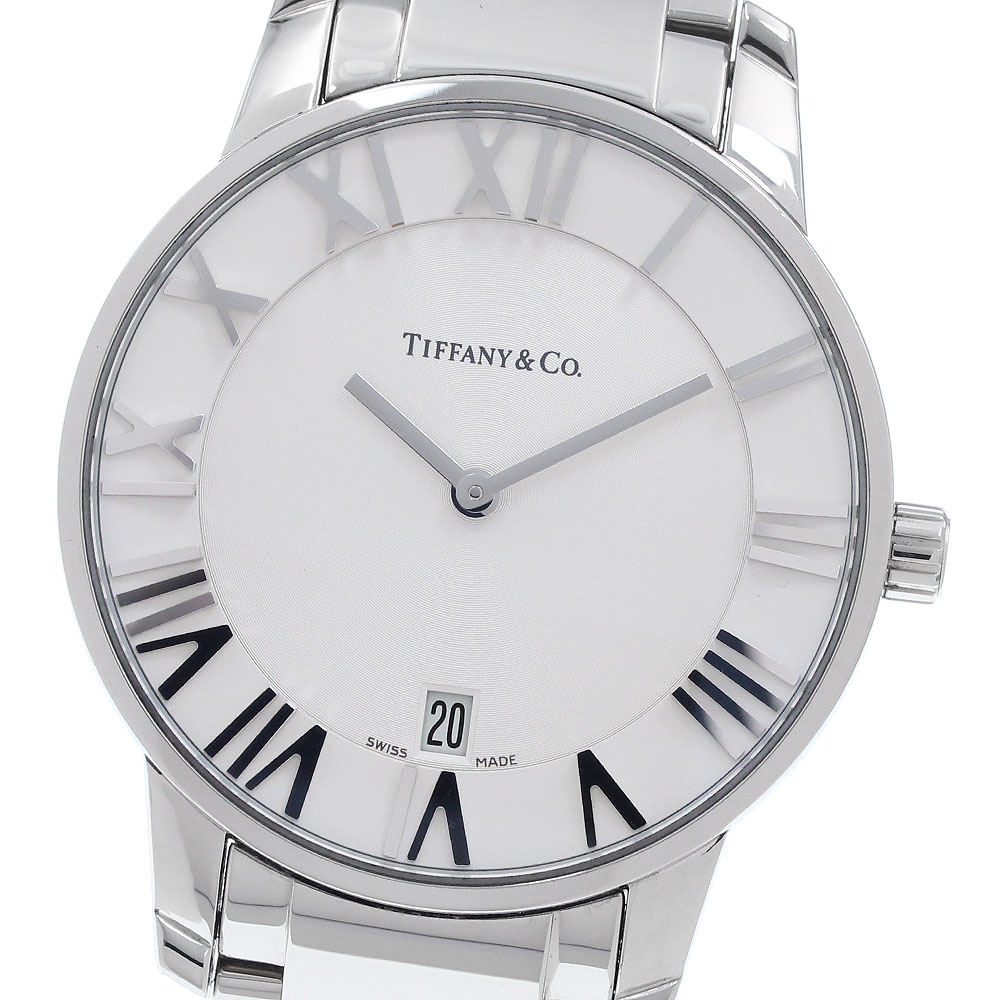 ティファニー TIFFANY&Co. Z1800.11.10A21A00A アトラス ドーム デイト クォーツ メンズ 良品 _956536【中古】