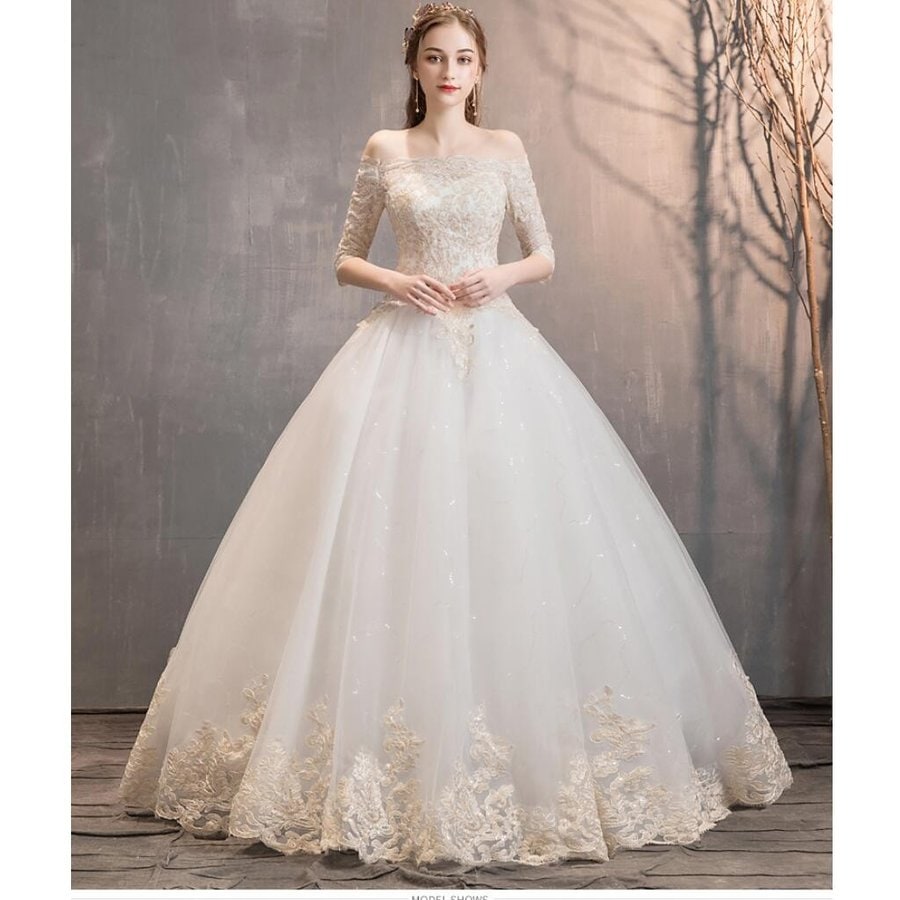 ロングドレス ウエディングドレス パーティードレス ステージ衣装 二次会 結婚式ドレス 披露宴 謝恩