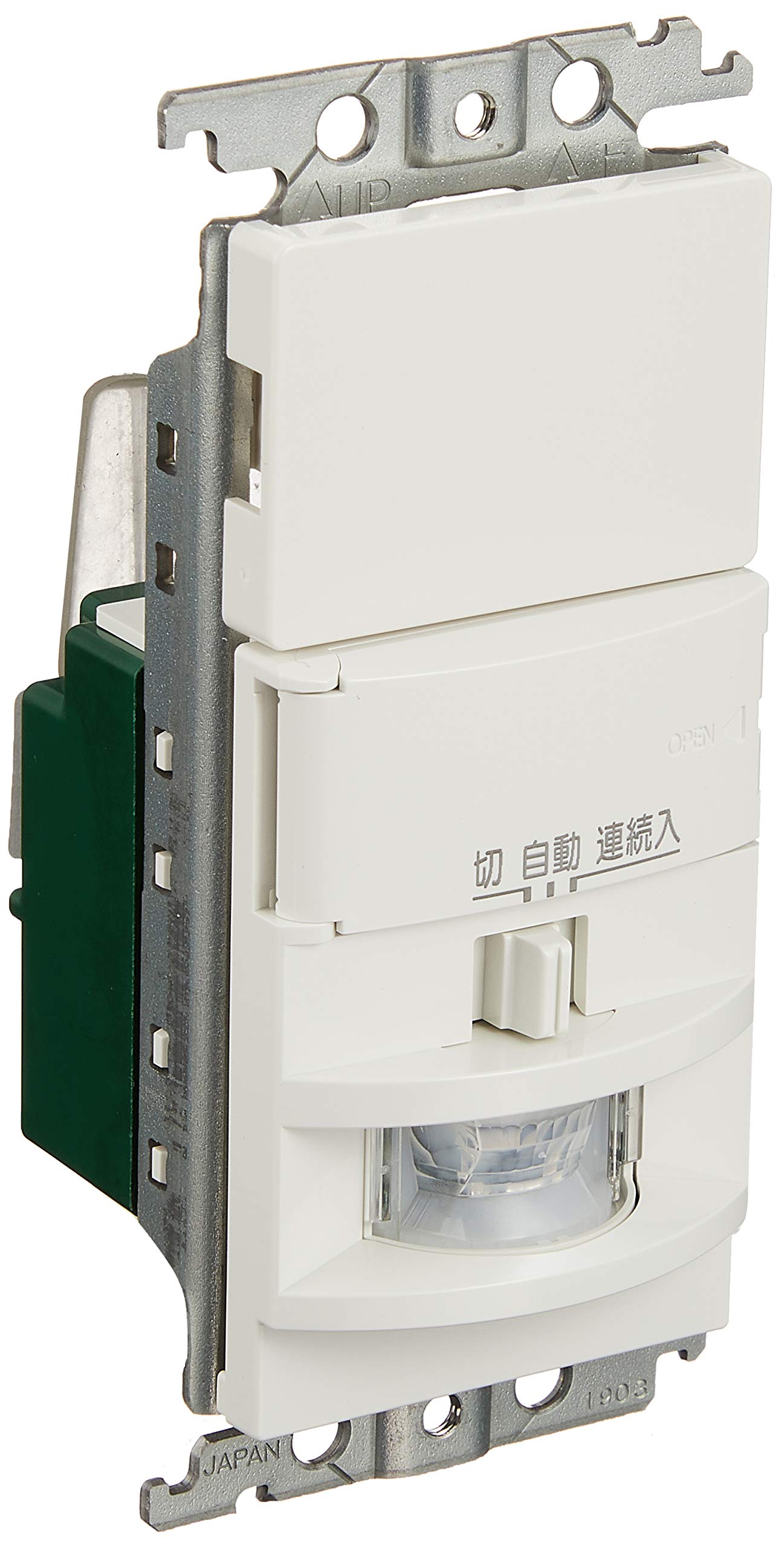 (Panasonic) 壁取付熱線センサ付自動スイッチ ホワイト WTK1811WK