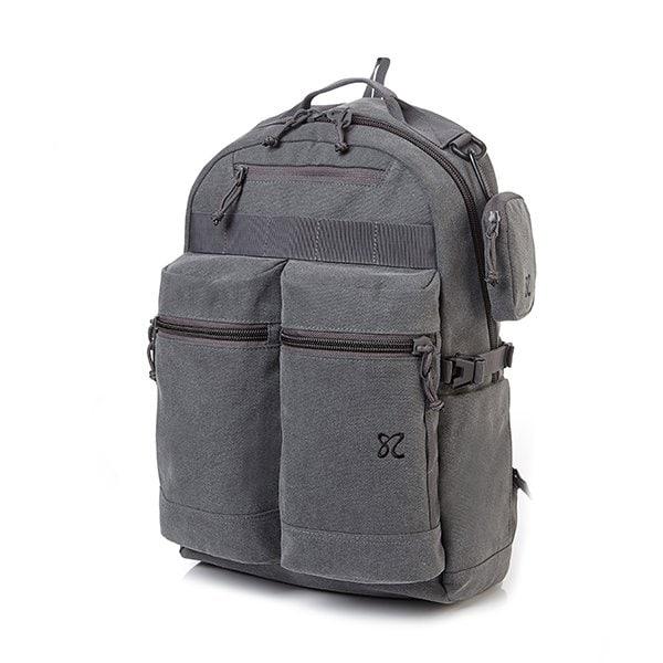 ZIION カプセル コットン バックパック GREY UR508004
