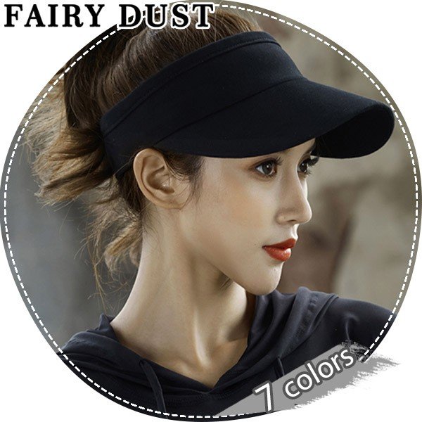 スポーツサンバイザー レディース つば広帽子 紫外線対策 フ Uvカットハット 日焼け止め 最大69 オフ おしゃれ