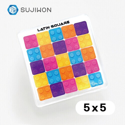 ラテン 防塵 5 x 5 スマートトーク (6人用) 正方行列 学校 学習 教具