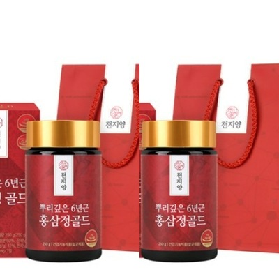 1+1スキニーラップ チョンジヤン 根深い6年根 高麗人参精 ゴールド (250g*1本) 紅参濃縮液 15,200円