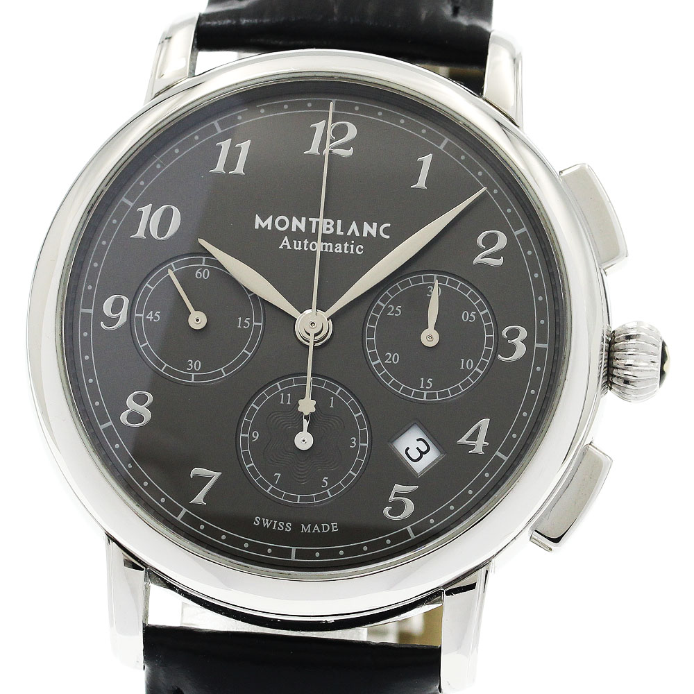モンブラン MONTBLANC MB118515 スター レガシー デイト クロノグラフ 自動巻き メンズ _932145【中古】