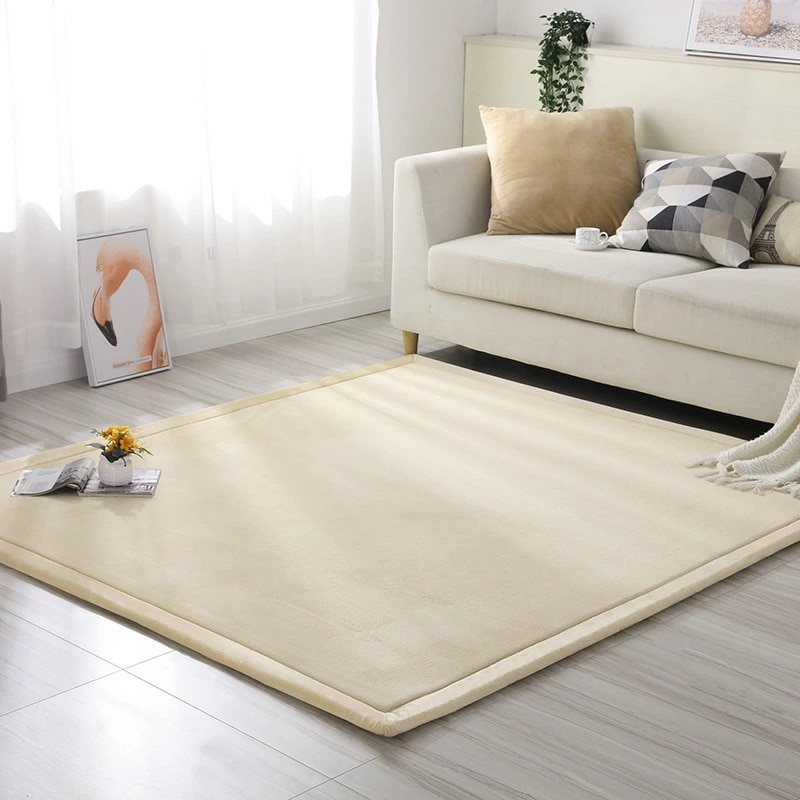 【即納】洗える カーペット 低反発 厚手 リビング マット カーペット150x200cm驚きのはっ水力！サンゴの毛厚み20mmのもっちり低反発　びっくりするほど使い勝手の良い カーペット サイズ：15