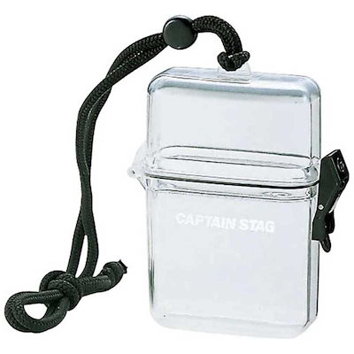 他サイト： キャプテンスタッグ　トレッキングアクセサリー 防水クリアケース (クリア)　M9357の商品画像