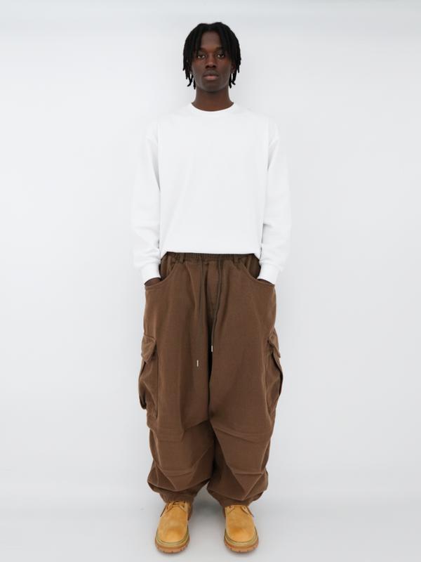 ピーチ起毛カーブカーゴ 6,520円