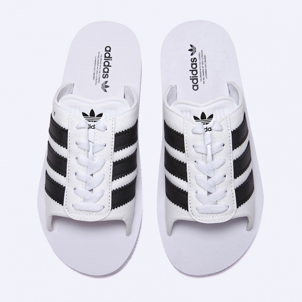 アディダスガゼルビーチホワイトブラック/JQ7420