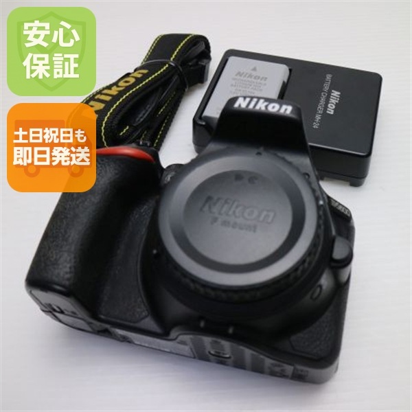 美品 D5600 ボディ ブラック 一眼レフ Nikon 63