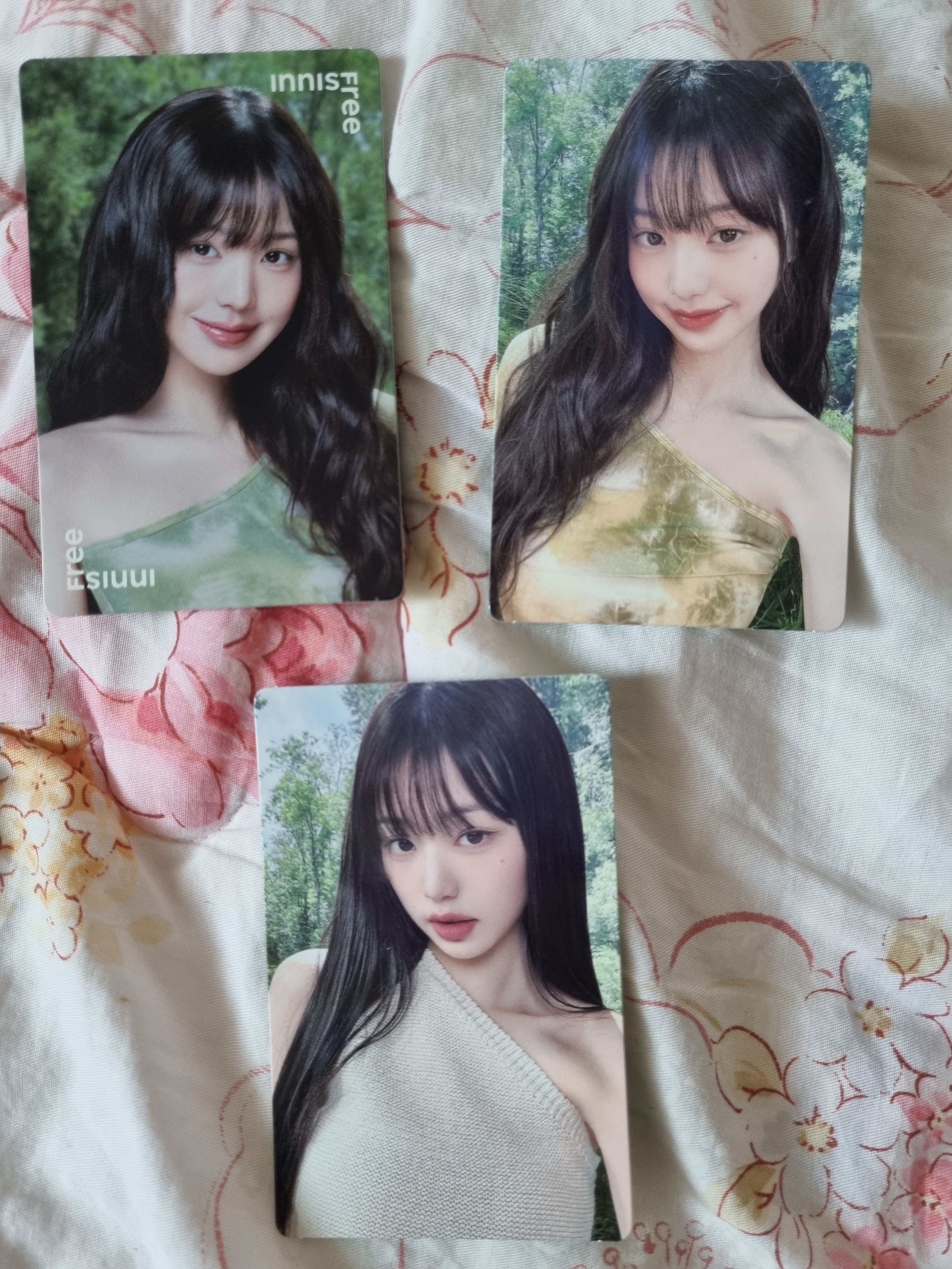 アイブウォニョンフォトカード X Innisfree 韓国 KPOP IDOL KOREAN