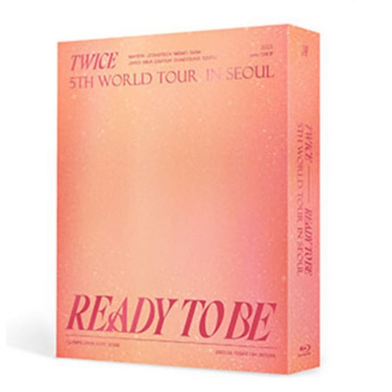 [未開封新品] TWICEレディトゥビーブルーレイ5周年ワールドIN SEOUL TWICE 5TH WORLD TOUR [READY TO BE] Blu-ray