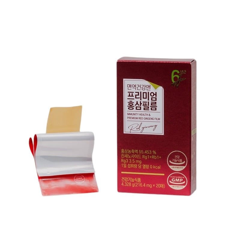 ソウル製薬 免疫健康アンド紅参フィルム 60枚 6,983円