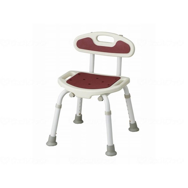 福浴 コンパクトシャワーチェア ボルドー FKW-01-C メーカー直送