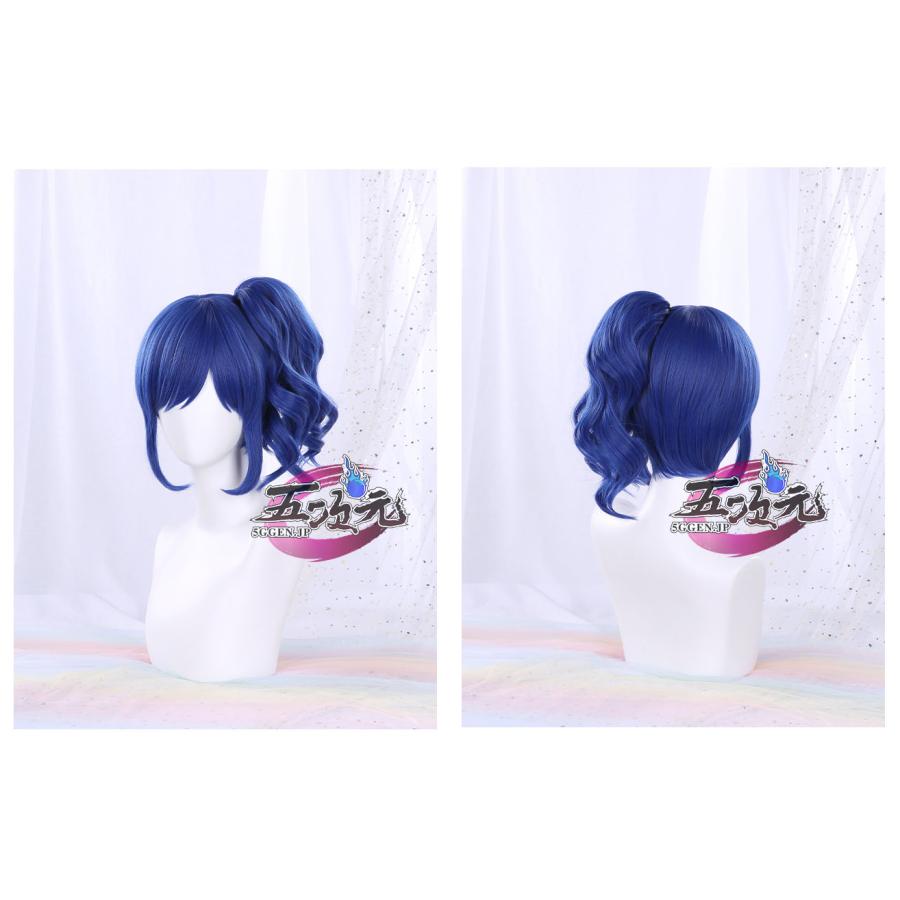 【Q10最安値*3日間発送】ウィッグ レディース ウィッグ コスプレ パーティー　アイカツアイドルカツドウ　コスプレ　霧矢葵　ウィッグ　イベント用品