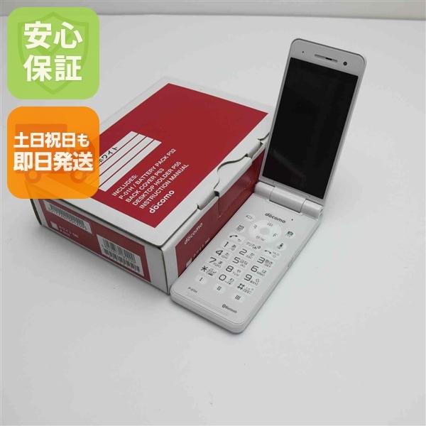 新品未使用 P-01H ホワイト ガラケー DoCoMo Panasonic 7