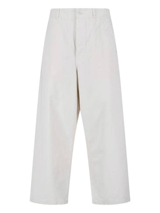 KAPTAIN SUNSHINE Men Straight Pants KS26SPT10 ECRU White