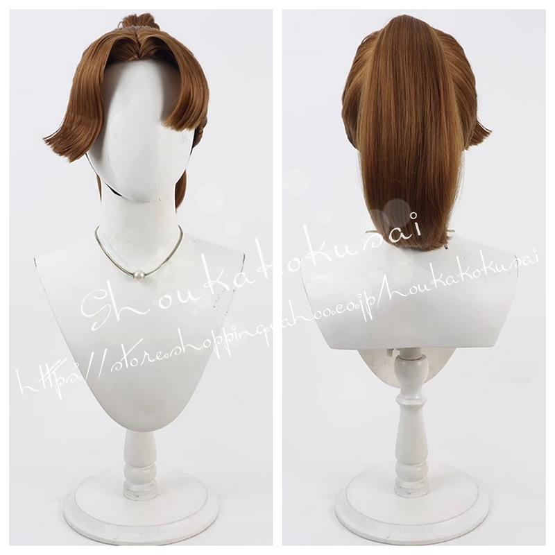 【人気爆売れ】忍たま乱太郎 田村三木ヱ門 たむらみきえもん コスプレ ウィッグ コスチューム用小物 耐熱 かつら 日常