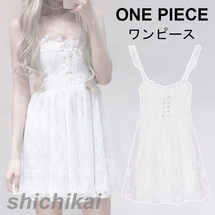 レディース THOM WILLS ふんわり ミニ丈 きれいめ フリル おしゃれ カジュアル ショート丈 レース キャミワンピ ゆったり 秋新作 ワンピース 可愛い