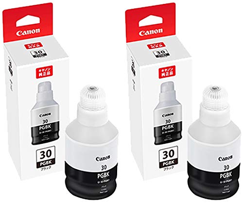 キヤノン 純正インクボトル GI-30PGBK ブラック 2本セット (3384C001) G6030 / G5030 / GM2030対応