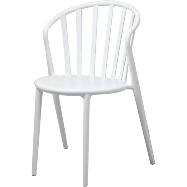 ダイニングチェア 椅子 2脚セット おしゃれ スタッキング ホワイトチェア いす イス 座面高さ44cm