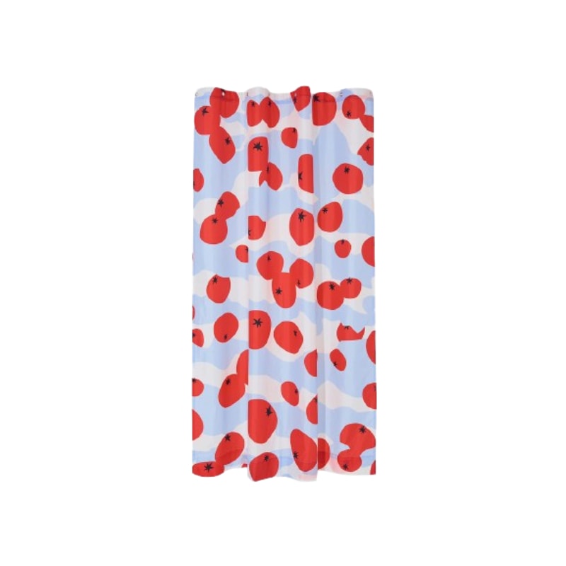 グディ ペーパーカーテン SWIMMING TOMATO 公式正規品 カーテン デザインカーテン 可愛い 韓国雑貨 韓国インテリア