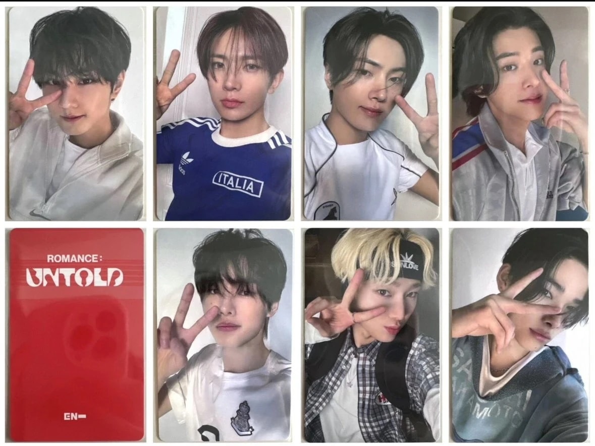 公式ENHYPENSC特典特典トレカ公式グッズ写真員7枚セット