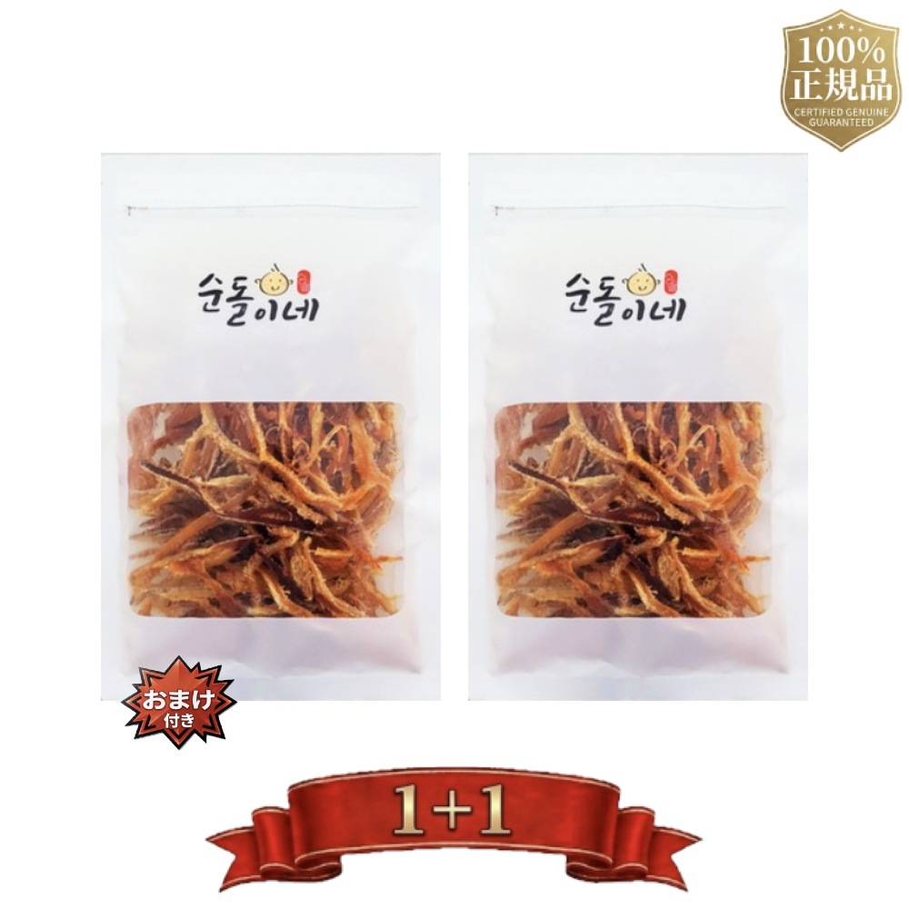 【１＋１/ 100% 正規品 】スンドリの家 バター焼き マクバンソク イカ 300g 2個 韓国おつまみ さきいか イカ バター焼き 乾き物 おやつ 晩酌 宅飲み キャンプ 甘じょっぱい