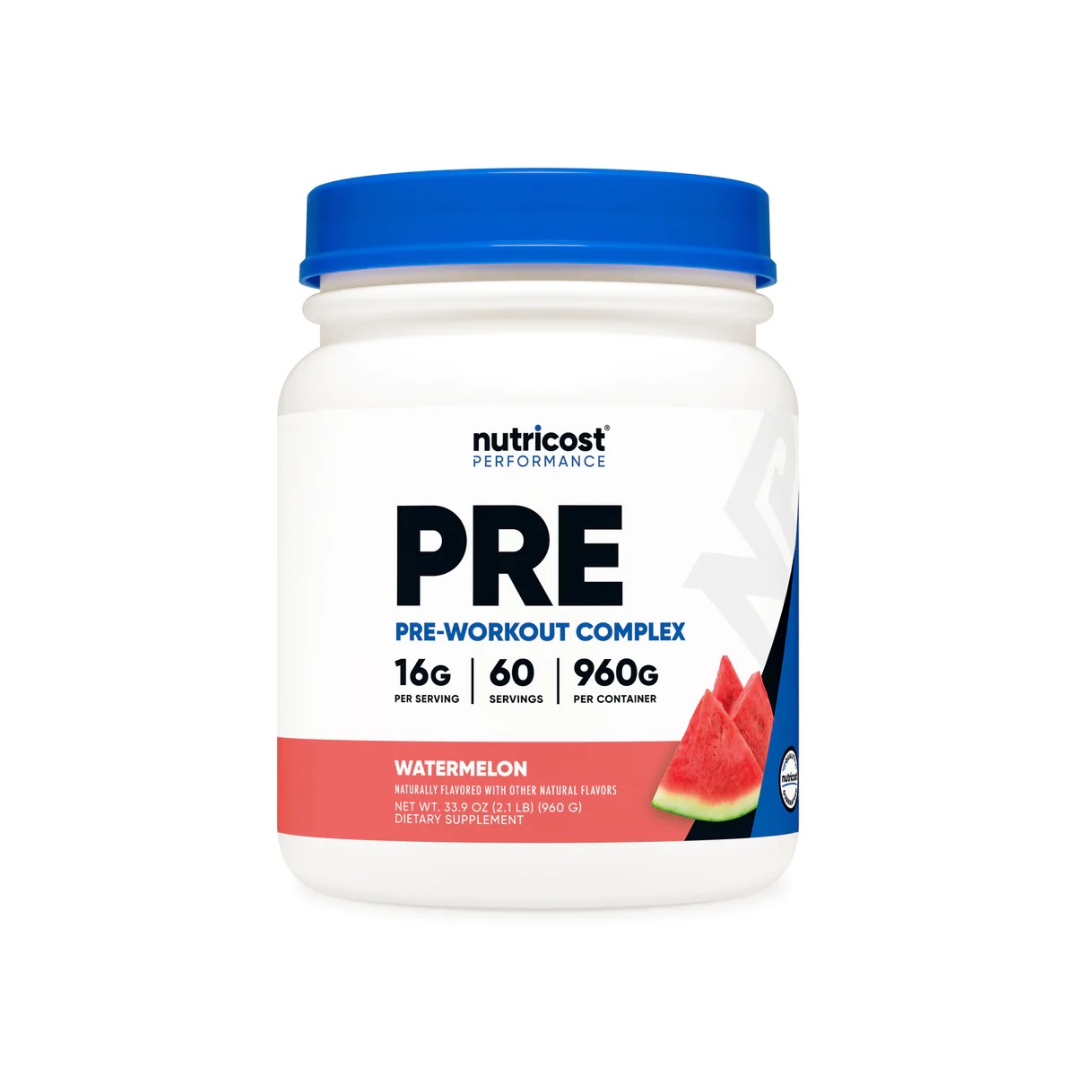 [USA] Nutricost ニュートリコスト Preworkout Complex Watermelon (60 SERV)