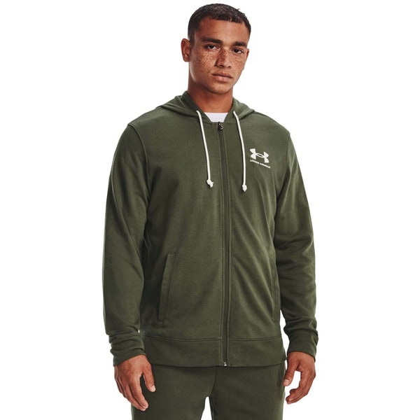 UNDER ARMOUR アンダーアーマー UAライバルテリー フルジップ フーディー スウエットジャケット 1370409-390