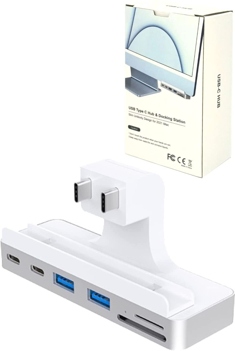 iMac 2021 m1/16gb/1TB/背面4ポート　おまけUSBハブ付 Amazon.com: USB C Hub for iMac 24 inch 2021/2023/2024