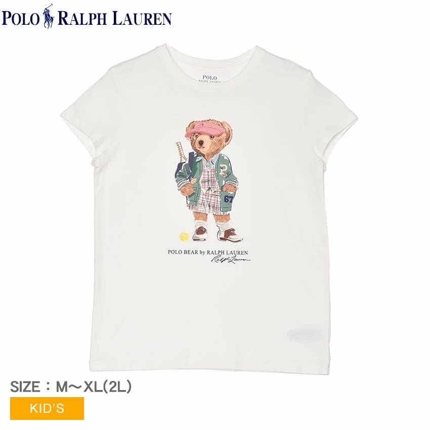 SS JERSEY NOV BEAR GRA TEE 313971122 キッズ ジュニア 子供 ウェア トップス 半袖 Tシャツ カジュアル シンプル おしゃれ プリント 熊