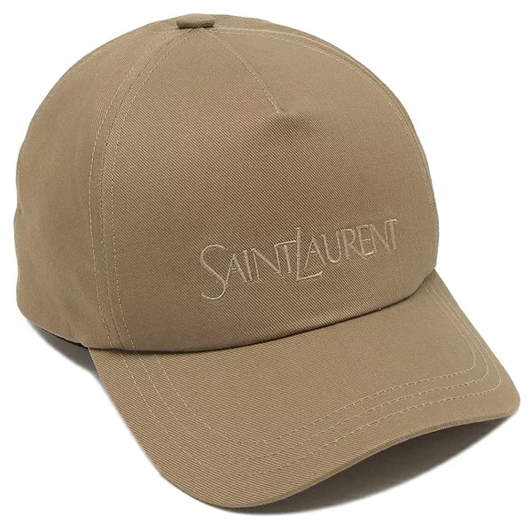 帽子 ベージュ メンズ レディース ユニセックス SAINT LAURENT PARIS 778063 3YP19 9700