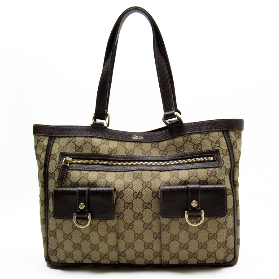 グッチ GUCCI ショルダーバッグ GGキャンバス ブラウン レディース 146247 t19152a