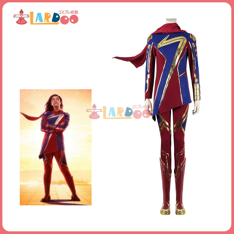 The Marvels マーベルズ Ms. Marvel ミズ・マーベル Kamala Khan カマラ カーン コスプレ衣装 コスチューム cosplay206