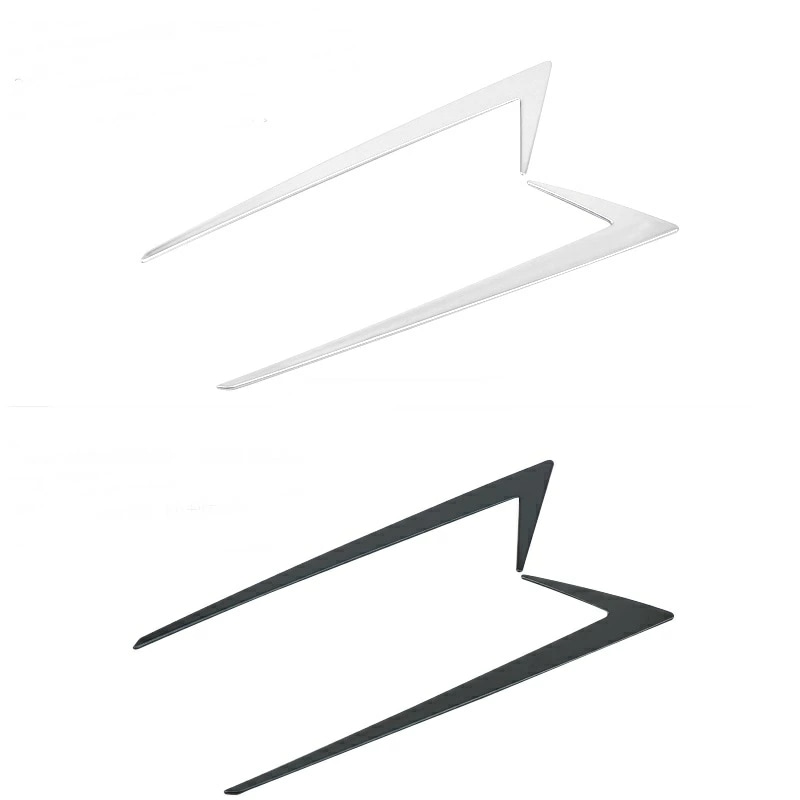 レクサスNX200t 300h 専用設計 フロント ヘッドライトガーニッシュ ステンレス ドレスアップ 2P 2カラー選択可能