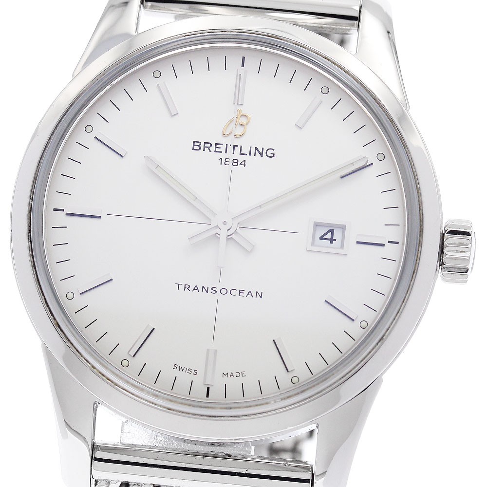 ブライトリング BREITLING A10360 トランスオーシャン デイト 自動巻き メンズ _940072【中古】